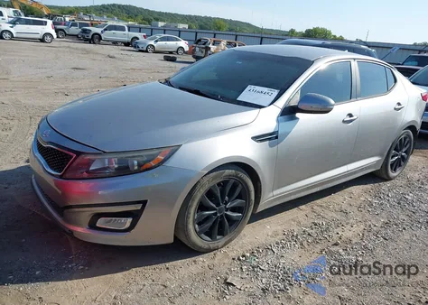 2015 Kia Optima Lx из США, поврежденный, VIN 5XXGM4A79FG435323